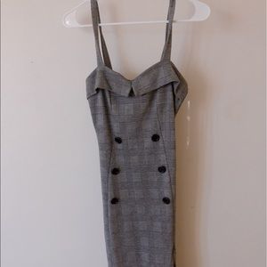 Brand new check dress